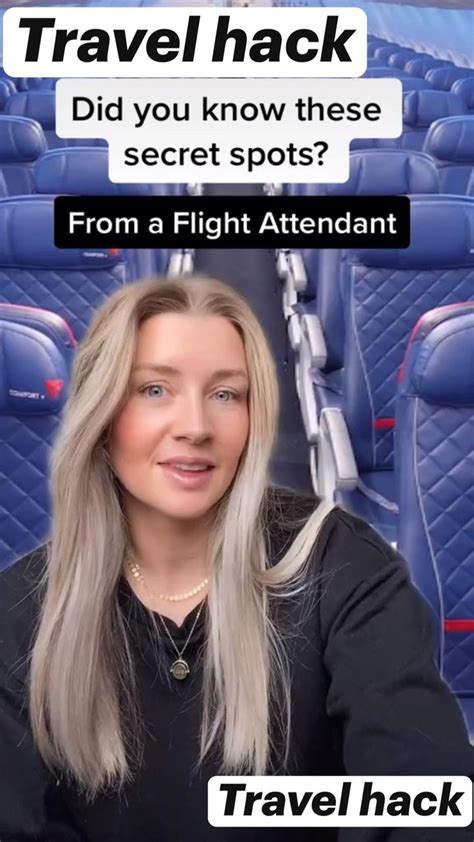 Travel Hack Life Hack Flight Attendant Secret Flight Attendant Humor