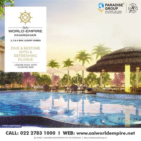 Sai World Empire An 18 Acre Kingdom At Kharghar By Paradise Group