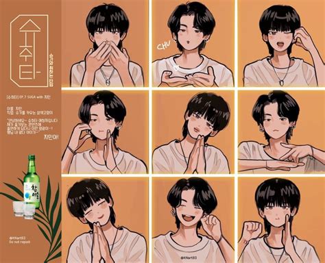 Pin De Az En Bts Fanart Imagenes Animadas P Steres Ilustraciones