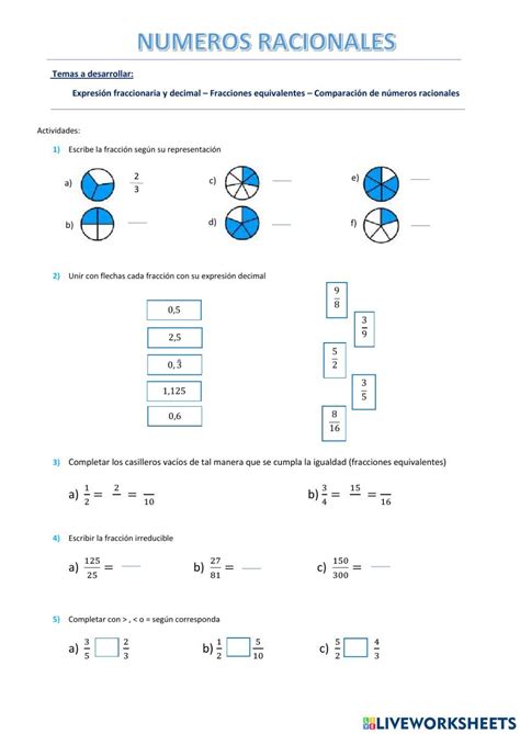 Números Racionales Online Exercise For 3er Año De Secundaria Map Map