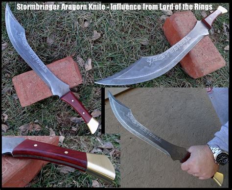 Influenced From The Knife Aragorn Nicknamed Strider Used In Lord Of