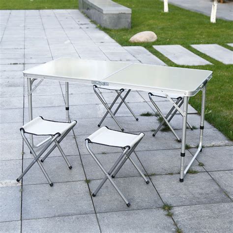 Outdoor Aluminium Foldable Table Camping Dining Table Outdoor