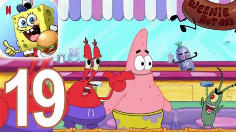 Spongebob Get Cooking Weenie Hut Jrs Level 41 50 Gameplay