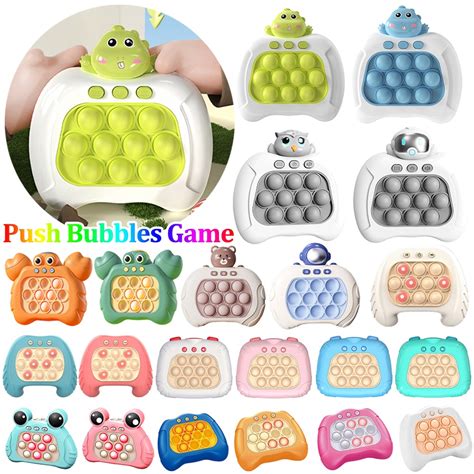 Pop It Quick Push Bubbles Juego Consola De Juegos Serie Juguetes