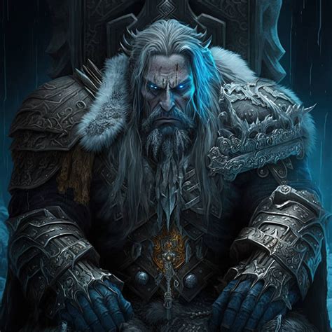 Lich King Ai Art By 3d1viner On Deviantart