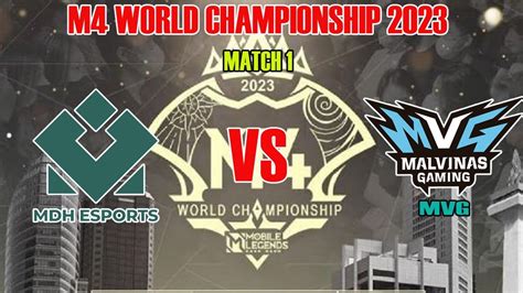 MVG VS MDH MATCH 2 M4 WORLD CHAMPIONSHIP 2023 STAGE 1 GROUP B