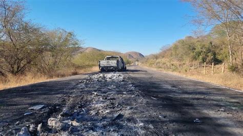 Sin Da Os En Carreteras Por Carros Quemados En El Culiacanazo Luz