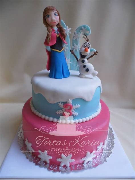 Torta Frozen Anna Y Olaf