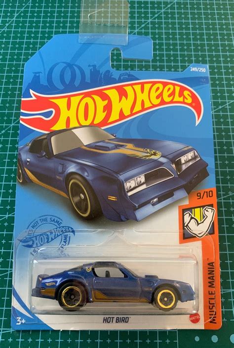 Hot Wheels Pontiac Trans Am Hot Bird Blue With Gold Etsy