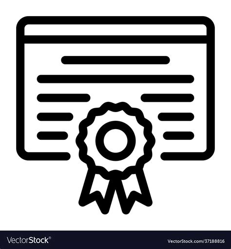 Certificate Royalty Free Vector Image - VectorStock