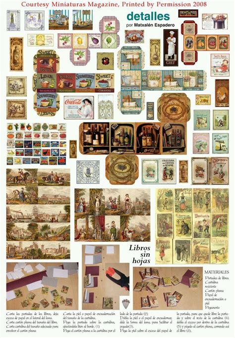 35 Best Miniature Printables Images On Pinterest Printables