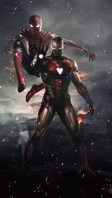 Spiderman And Ironman Hd Wallpaper Iron Man Avengers Marvel