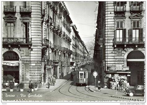 Torino Via Garibaldi Angolo Piazza Castello Foto Foto Storiche Torino