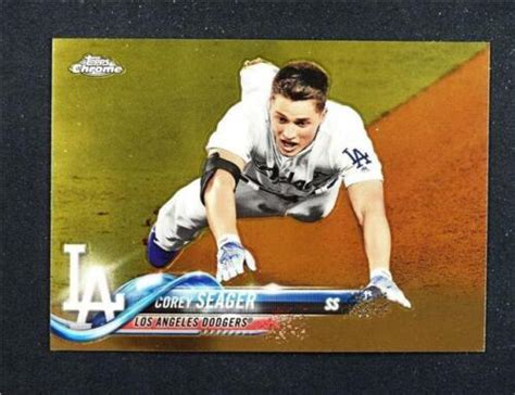 Topps Chrome Base Corey Seager Ebay