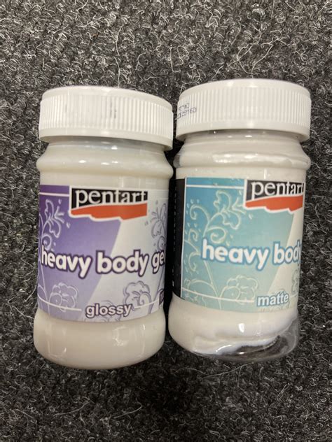 Pentart Heavy Body Gel Choose From Matte Or Glossy Ml