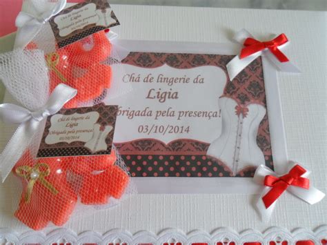 lembrancinhas Chá de Lingerie Elo Produtos Especiais