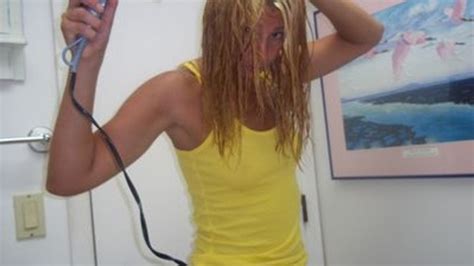 Blow Drying Blonde Hair AVI Ivy S Fetish Clips Clips4sale