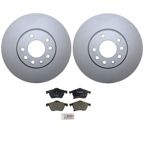 Saab Disc Brake Pad And Rotor Kit Front 288mm Semi Metallic