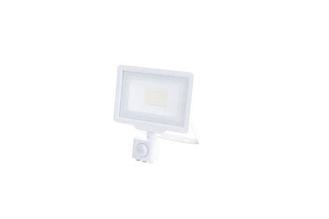 30W LED SMD ПРОЖЕКТОР 2400LM AC220 265V 120 IP65 СЪС СЕНЗОР БЯЛ