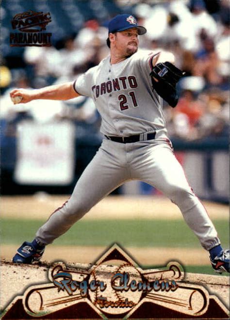 1998 Paramount Copper 111 Roger Clemens Nm Mt