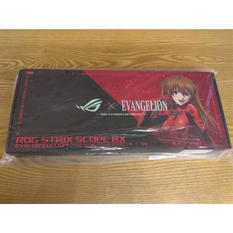 全新ASUS華碩 ROG STRIX SCOPE RX EVA 02限定版 有線機械式鍵盤 紅軸 明日香 EVA 聯名版 蝦皮購物