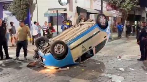 Taxista Ebrio Atropell A Una Familia En Tehuac N Puebla N