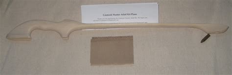 Catatonk Hunter Atlatl Kit Instructions Thunderbird Atlatl