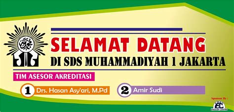 Contoh Banner Selamat Datang Tim Asesor Akreditasi Ruang Ilmu