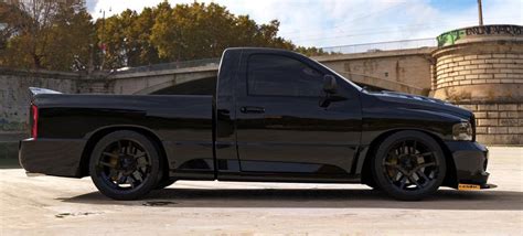 Wide And Low Dodge Ram Srt 10 Shows Viper Tribute Vision Ahead Of Diy