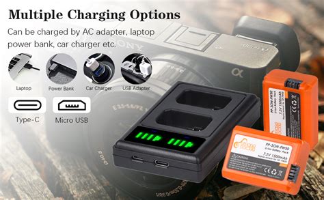 Amazon Pickle Power Np Fw Battery And Led Display Charger For