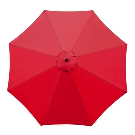 Outdoor Umbrella Replacement Canopy Rainproof Sun Umbrella Canopy Cover Patio Umbrella