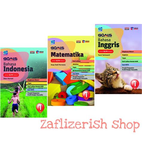 Jual Buku Paket Goals Kelas Sd Mi Kurikulum Merdeka Grafindo