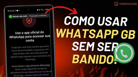 Como Voltar A Usar Whatsapp Gb Mesmo Aparecendo Aviso Youtube