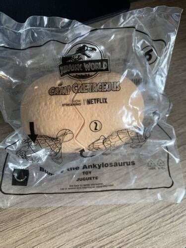 Mcdonalds Camp Cretaceous Jurassic World Happy Meal Toy 6 Bumpy Egg Netflix 3656746080