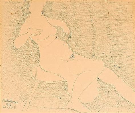 Sold Price Milton Avery American Seated Nude Sight