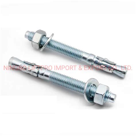 Galvanized Stainless Steel Chemical Anchor Bolt Expansion Mechanical