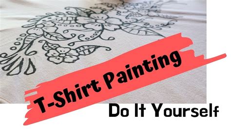 T Shirt Painting Do It Yourself Hand Painted YouTube