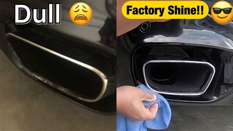 How To Clean And Polish Your Exhaust Tips The Easy Way Youtube