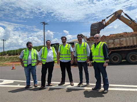 Autorizado In Cio Das Obras De Duplica O Da Rodovia De Acesso A