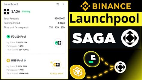 Binance SAGA Launchpool How To Farm SAGA By Staking BNB Or FDUSD