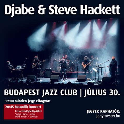 Djabe Djabe Steve Hackett The Journey Continues Tour BJC Second