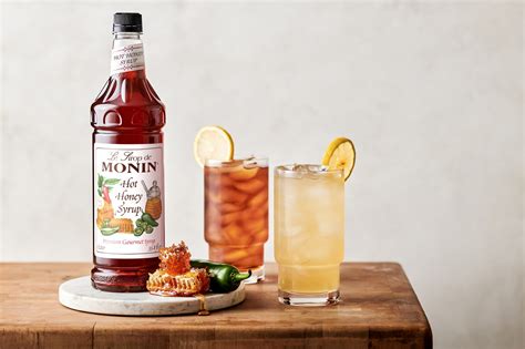 Monin Hot Honey Syrup New In Coffee
