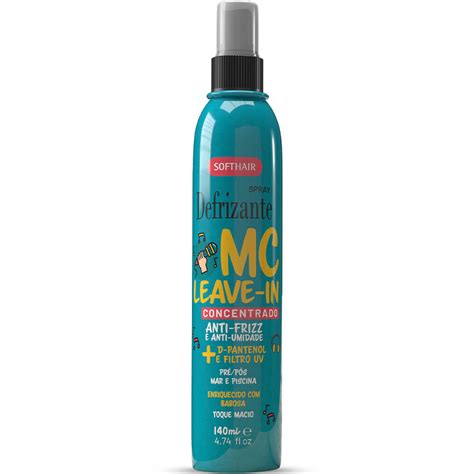 Spray Defrizante Concentrado D Pantenol Soft Hair Ml Loja Soft