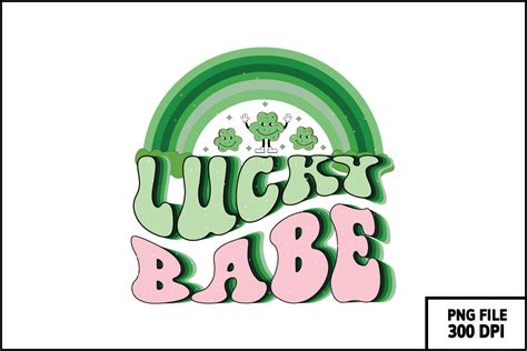 Lucky Babe Retro Sublimation Graphic By Lazy Crafter Creative Fabrica