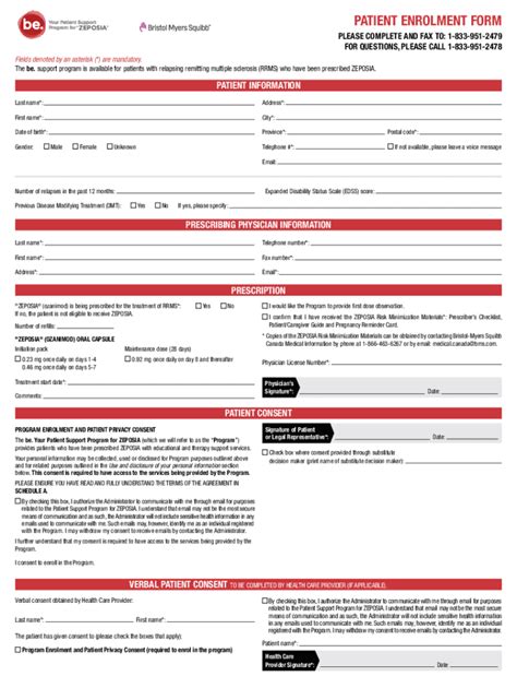 Fillable Online Patient Assistance Enrollment Form For Pulmonary Janssen Fax Email Print