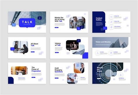 Interview PowerPoint Presentation Template Graphue