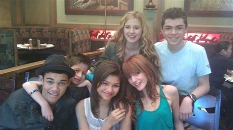 Disneyland With The Cast Of Shake It Up Zendaya Coleman Photo