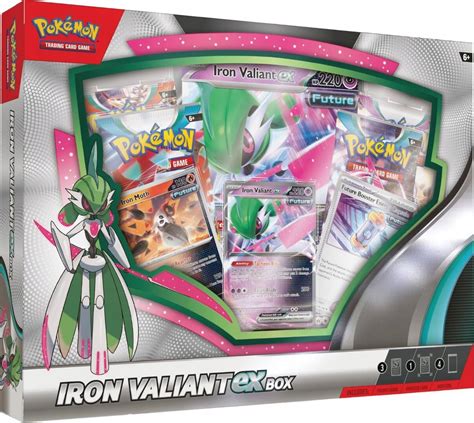 Pokemon TCG karty ORYGINALNE Ex Box Iron Valiant NOWY DUŻY ZESTAW KART