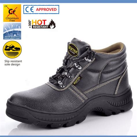 HEAVY DUTY SAFETY SHOES IN RUBBER MID CUT DESIGN SIZE UK 3 UK 13