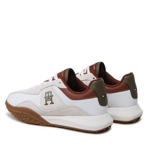 Sneakers Tommy Hilfiger Retro Modern Runner Mix Fm Fm Wei